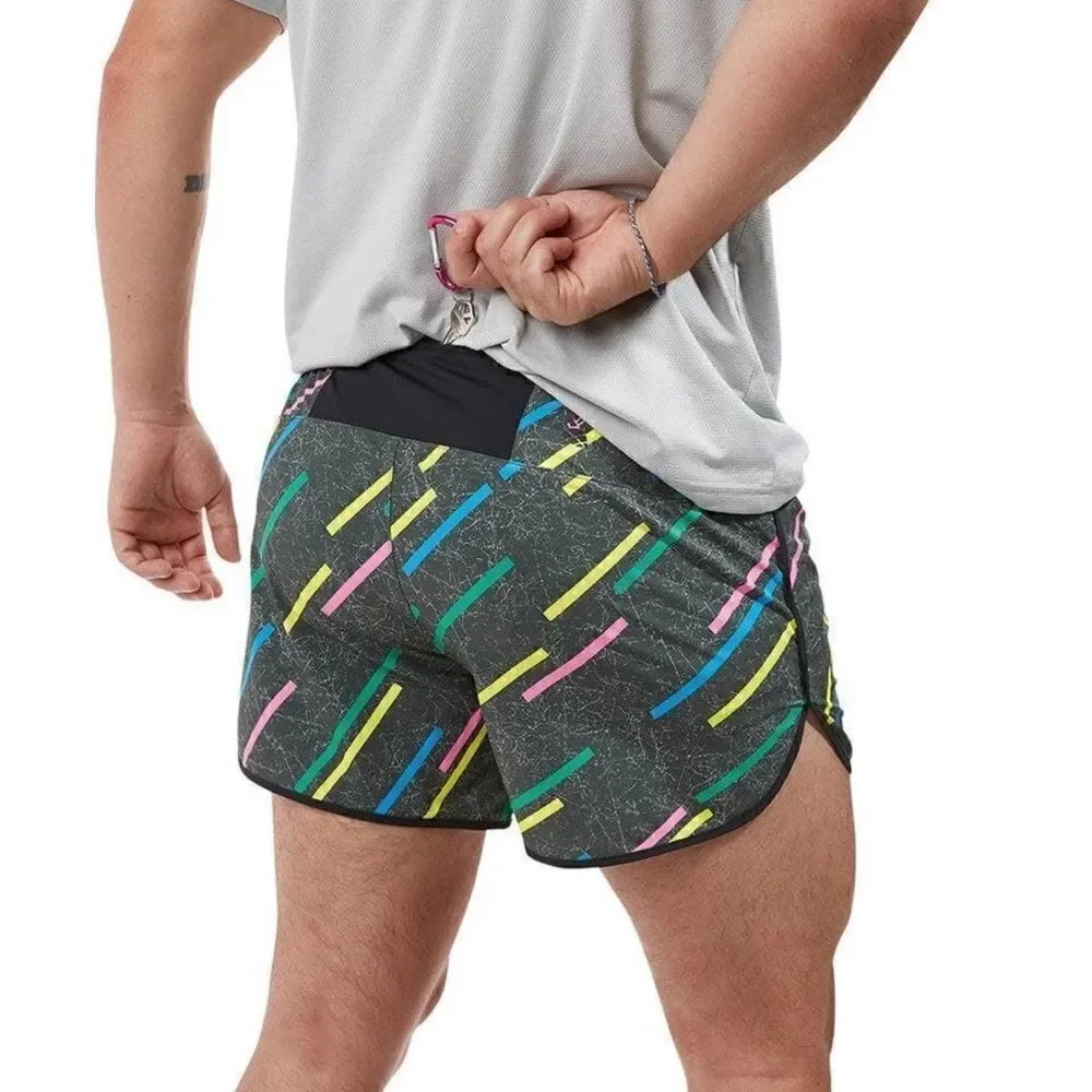 NWT - Chubbies Men’s Teens Galaxy Running Shorts 5.5” Lined Swim Trunk Size XXL
